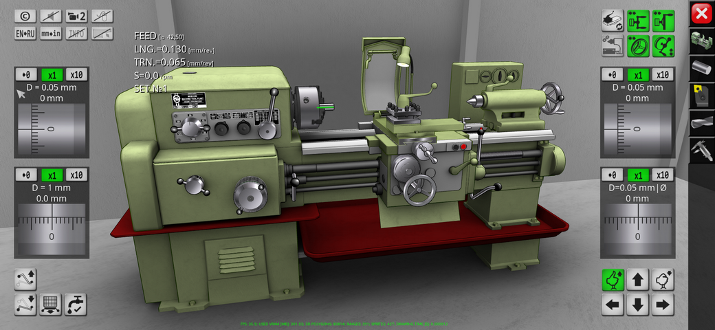 Lathe Machine Simulator screenshot